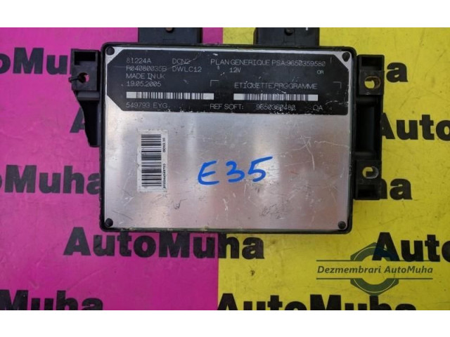 Řídící jednotka 9650359580 Citroen Berlingo 1997