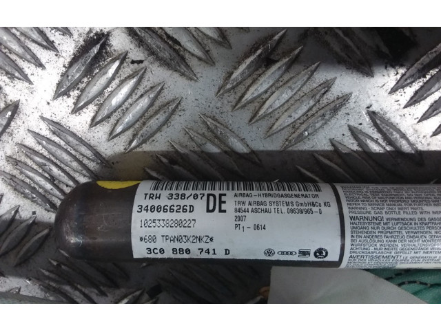 Боковая подушка безопасности 3C0880741D, 34006626D   Volkswagen PASSAT B6