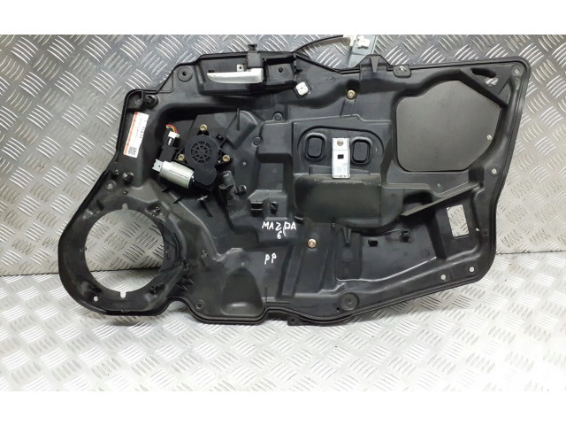 Передний комплект электрического механизма для подъема окна GP9A5897X   Mazda 6