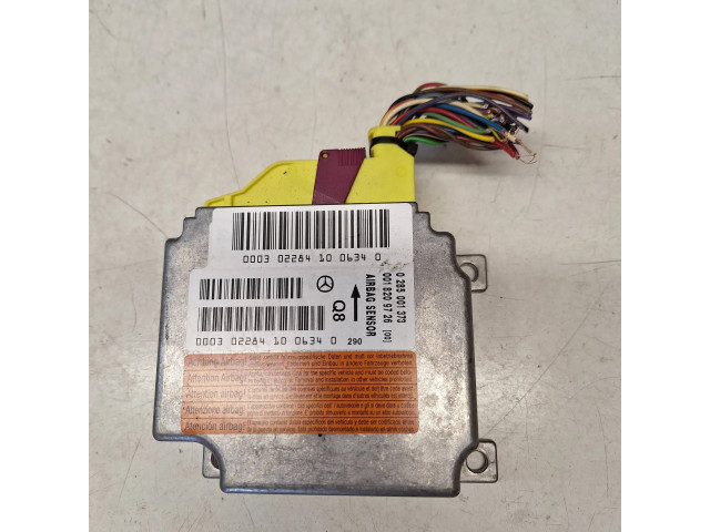 Блок подушек безопасности 0018209726, 0285001373   Mercedes-Benz C W203