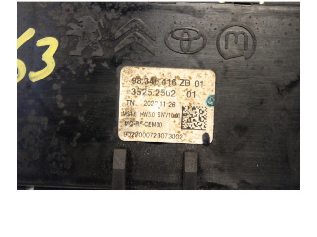 Блок управления климат-контролем 98340416ZD Peugeot Partner III