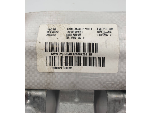 Боковая подушка безопасности 9182226   BMW X3 F25