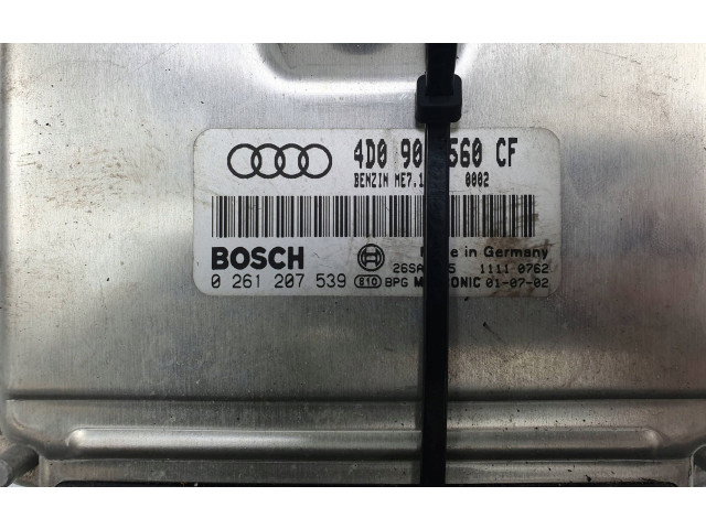 Блок управления двигателем Блок управления 4D0906560CF Audi A8 S8 D2 4D