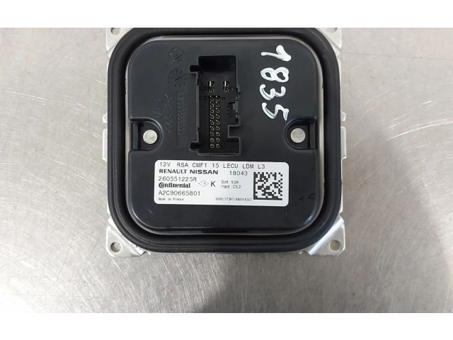 Блок управления Xenon 260551225R    Renault Clio III 2005 - 2012 года