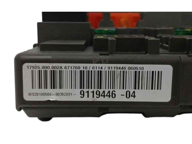 Pojistková skříňka Řídící jednotka BSM 9119446 BMW X1 E84 2014