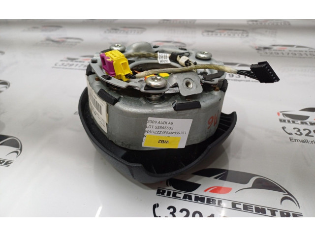 Подушка безопасности водителя 4F0880201BP6PS, 4F0880201BP   Audi A6 S6 C6 4F