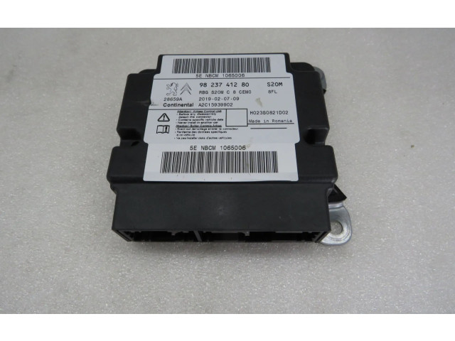 Блок управления надувных подушек 9823741280, 5ENBCM1065006 Citroen Berlingo