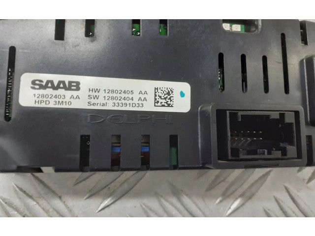 Дисплей 12802403 Saab 9-3 Ver1