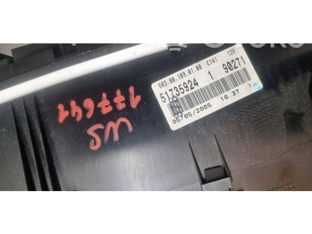 Přístrojová deska Fiat Croma 2006 51735924, 503001090100