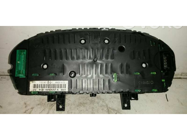 Панель приборов 6Q0920822A, 110080125041   Volkswagen Polo       