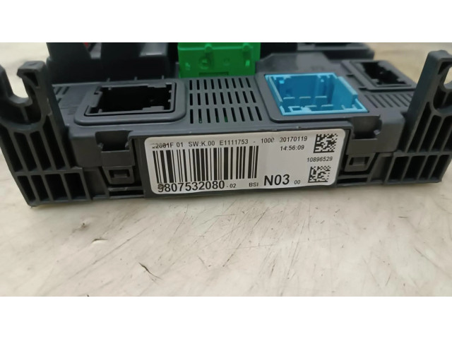 Блок предохранителей 9807532080   Peugeot 2008 I    