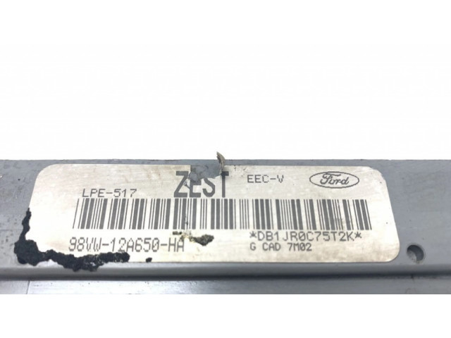 Блок управления двигателя 98VW12A650HA Ford Galaxy