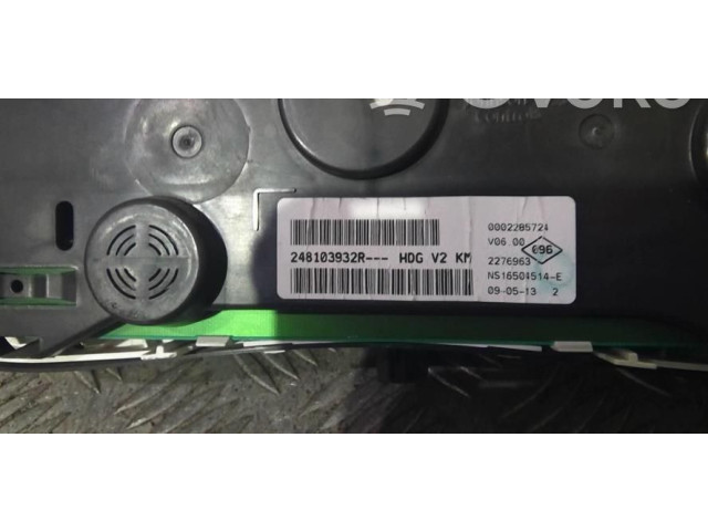 Панель приборов 248095021R Dacia Lodgy