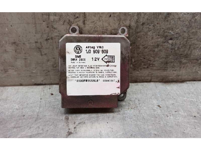 Блок управления надувных подушек 1J0909609, 5WK42800 Volkswagen Jetta III