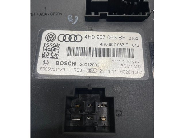 Блок комфорта 4H0907063BF, 20012002 Audi A7 S7 4G