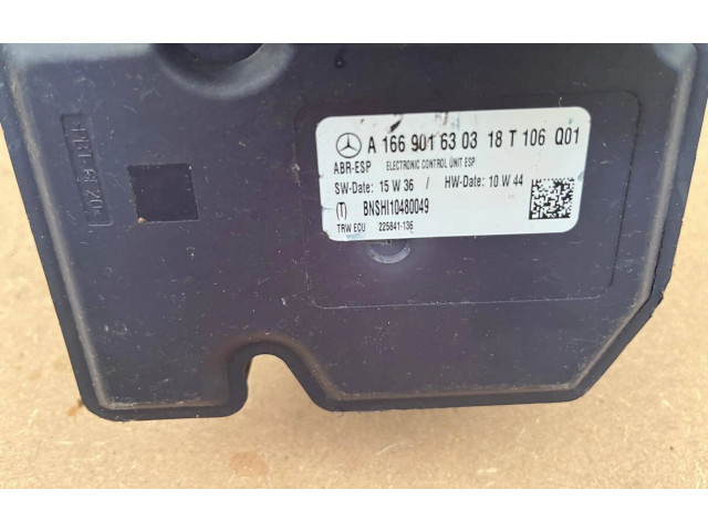 Jednotka ABS a1669016303, A1669016303 Mercedes-Benz GLE AMG (W166 - C292) 2016