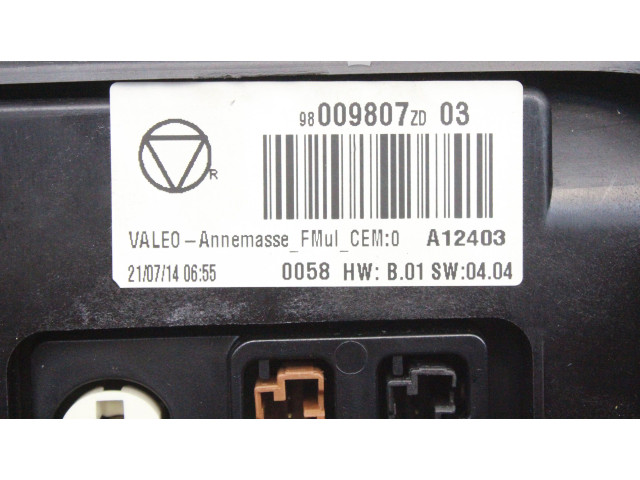 Дисплей 98009807ZD Citroen C4 Cactus