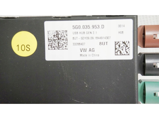 Блок управления 5G0035953D Volkswagen Golf VII