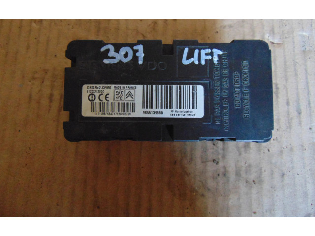 Turbodmychadlo Padangų slėgio valdymo blokas 9655139880 Peugeot 307