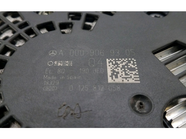 Генератор 9069305   Mercedes-Benz GLC X253 C253      