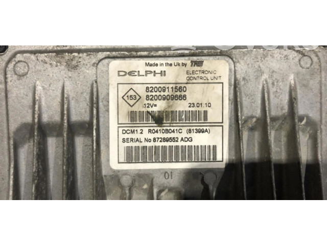 Řídící jednotka 8200911560 Renault Grand Modus 2010