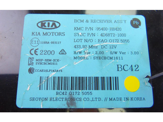 Блок управления двигателя 95400-H8420, MODULOELECTRONICO KIA Rio
