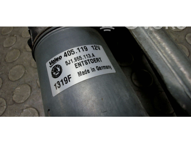 Моторчик дворников 5J1955113A, 5J1955113 Skoda Fabia Mk2 (5J)