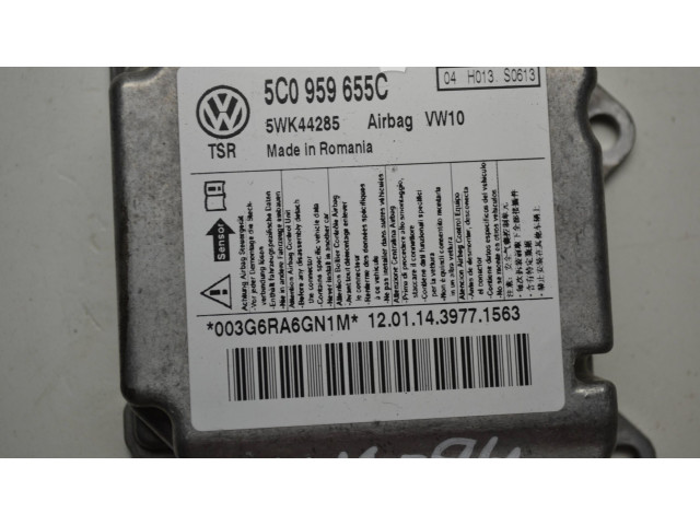 Блок подушек безопасности 5C0959655C, 04H013S0613 Volkswagen Golf VI