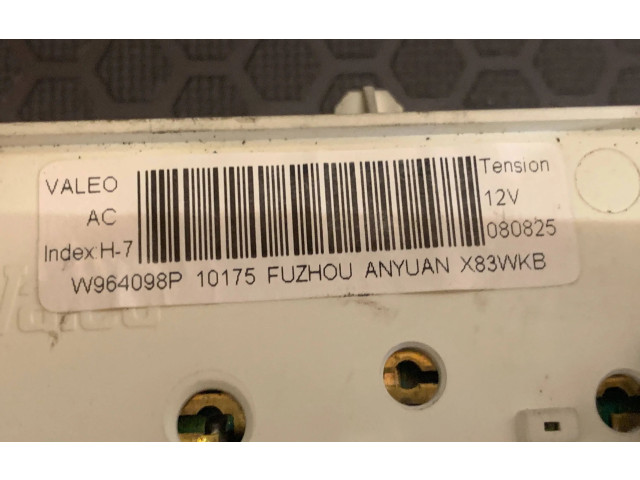 Блок управления климат-контролем X83WKB, 10175   Renault Trafic II (X83)