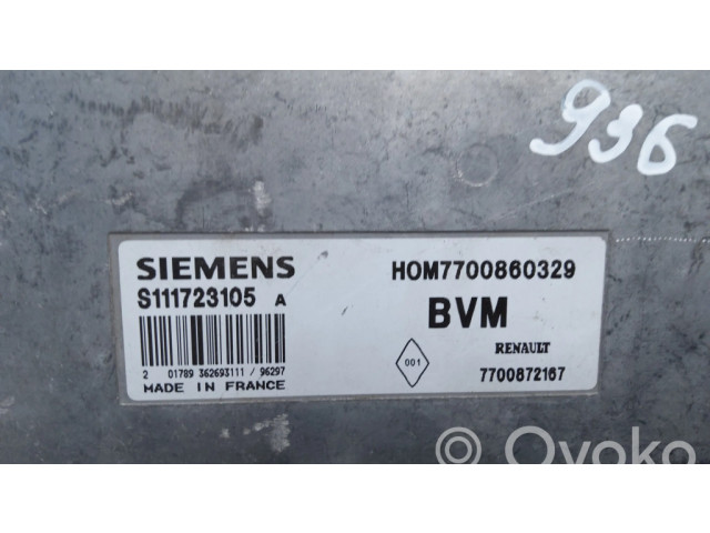 Řídící jednotka S111723105, 7700860329 Volvo S40 2006