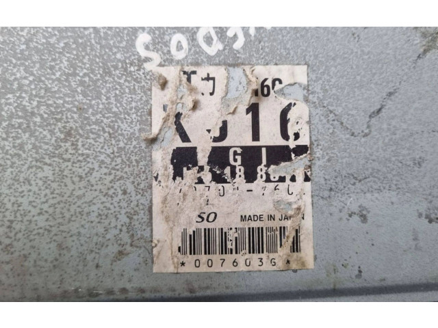 Блок управления двигателем Блок управления 079700-7603, KJ1618881B   Mazda Xedos 9