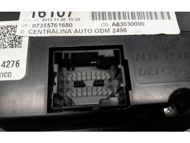 Блок управления климат-контролем 07355761680, 16107 Fiat 500L