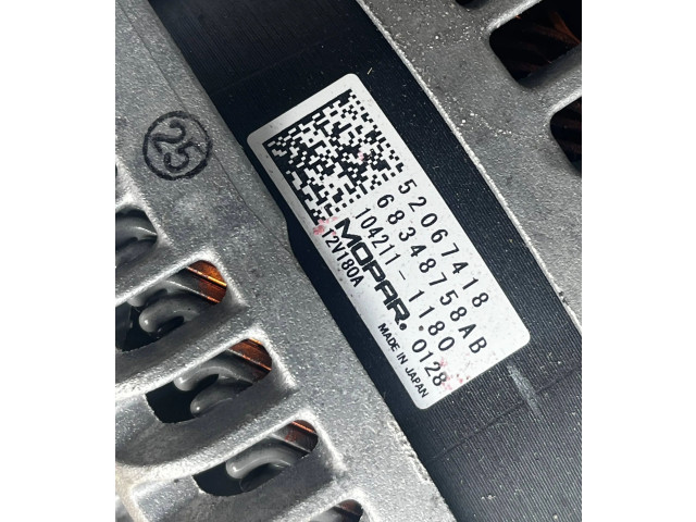 Генератор 52067418, 68348758AB   Jeep Compass 2.0     