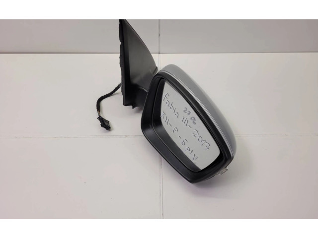 Зеркало электрическое Skoda Fabia Mk3 (NJ) 2015 - 2021 года