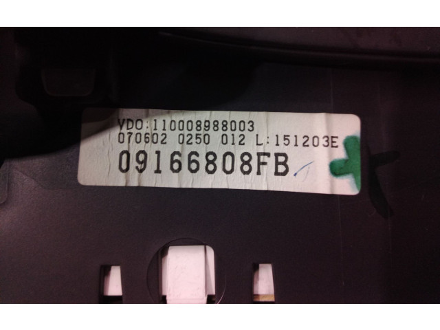 Панель приборов 09166808FB, 09166808   Opel Combo C       