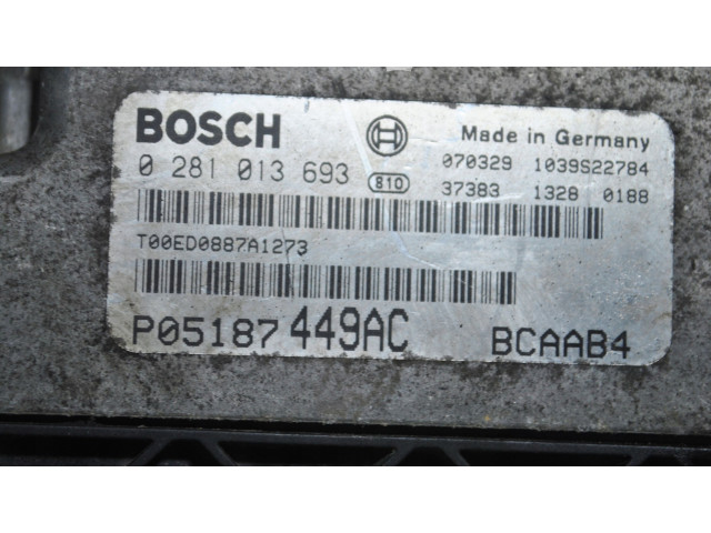 Řídící jednotka 0281014268 Dodge Caliber 2009