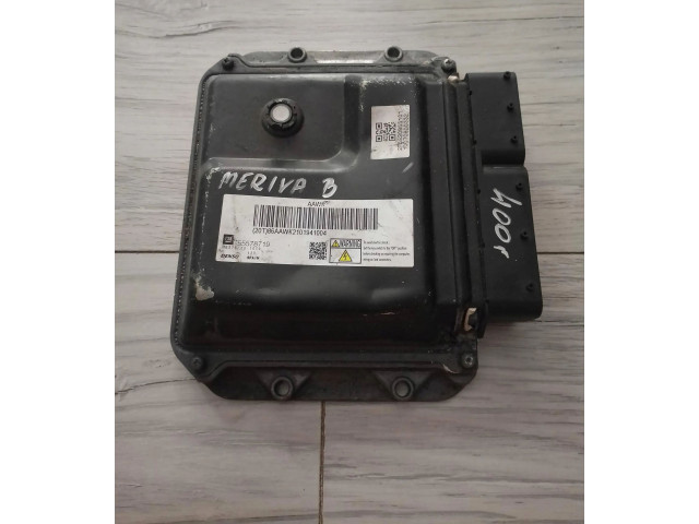 Блок управления двигателем Блок управления 55578719   Opel Meriva B