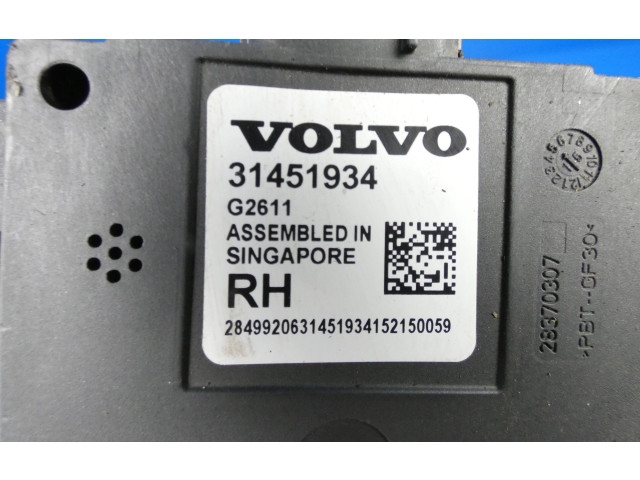Датчик слепых зон 31451934, G2611   Volvo XC90
