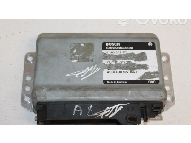 Блок управления коробкой передач 4D0927156F, 0260002372 Audi A8 S8 D2 4D