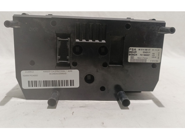 Модуль блока управления кондиционером 96514030XT Citroen Xsara