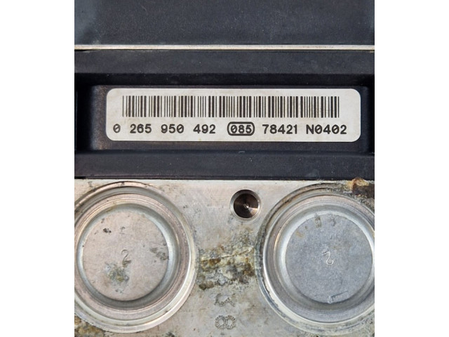 Jednotka ABS 6Q0907379AP, 0265950492   Skoda Roomster (5J) 2007