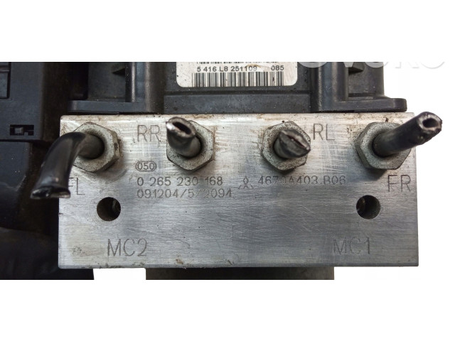 Блок АБС 4670A403, 0265230168 Mitsubishi Colt 2004 - 2008 года