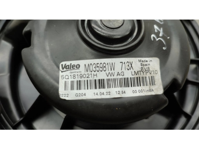 Вентилятор печки 5Q0181902H, 5WA907521 Volkswagen T-Roc