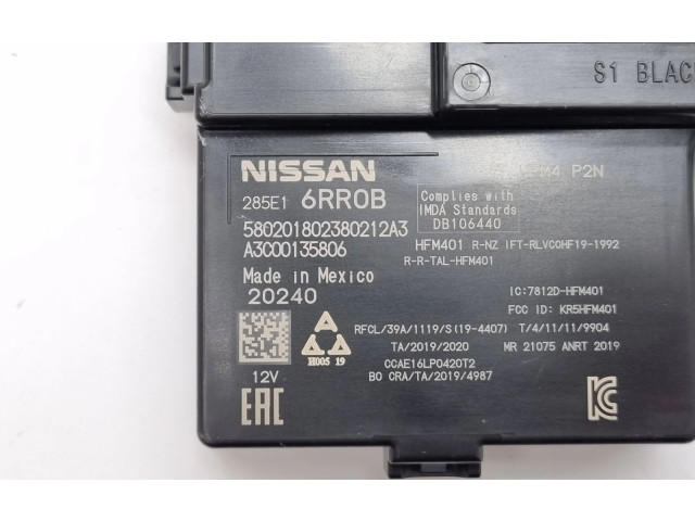 Блок управления без ключа 285E16RR0B, A3C00135806 Nissan Rogue
