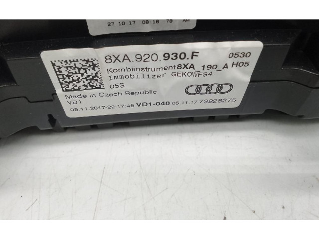 Панель приборов 8XA920930F   Audi A1       