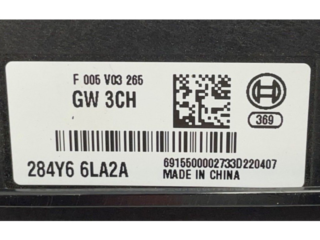 Блок управления 284Y66LA2A, GW3CH Dacia Spring