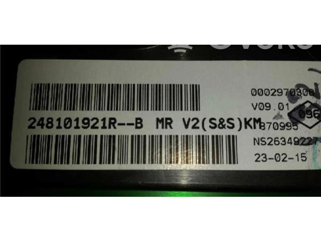 Панель приборов 248101921R, 248101921R Dacia Lodgy