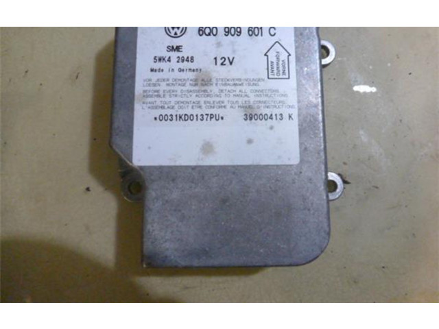 Блок подушек безопасности 6Q0909601C, 5WK42948 Skoda Fabia Mk1 (6Y)