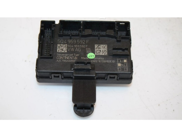 Блок управления 5Q4959592F, 5Q4959592F Volkswagen Golf VII
