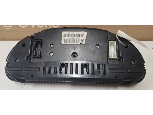 Přístrojová deska BMW 5 E39 1999 87001313, 87001374